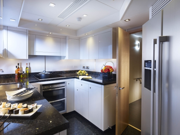 High Energy Motor Yacht - Kitchen