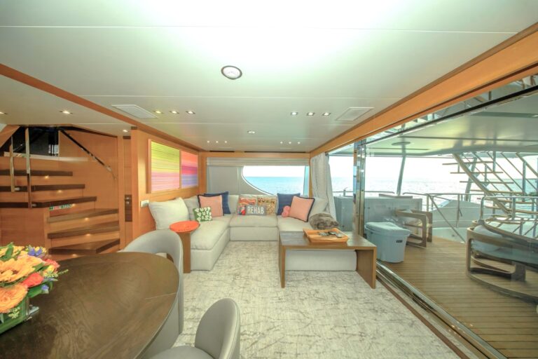 Interior Relaxation Area With Sea Views