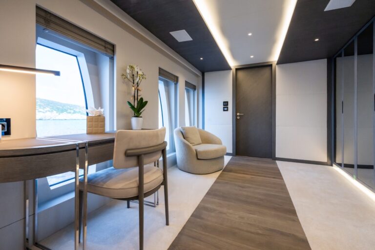 Interior Relaxation Area With Sea View