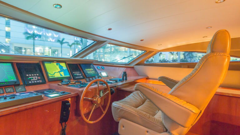 Interior Helm Station
