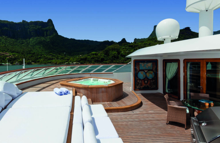 Jacuzzi And Sun Pads