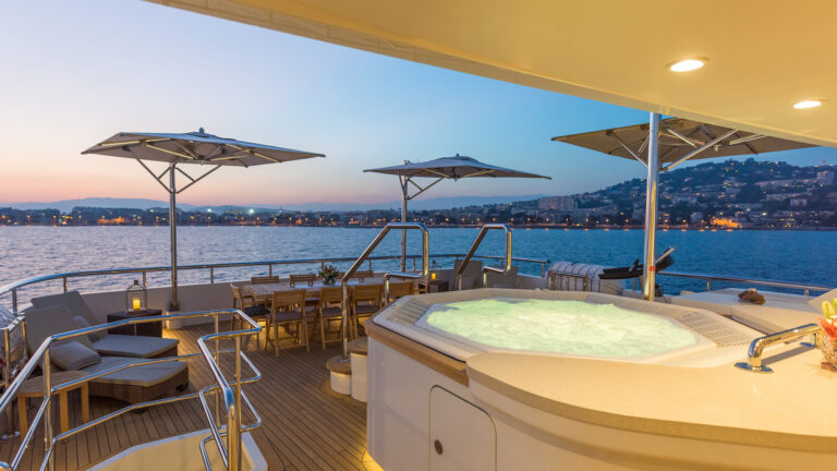 Jacuzzi At Night