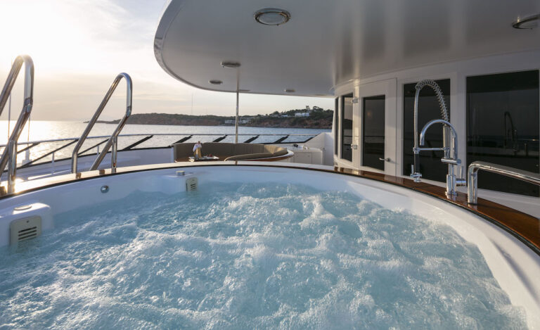 Jacuzzi On Sun Deck