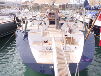 Kalikobass II transom