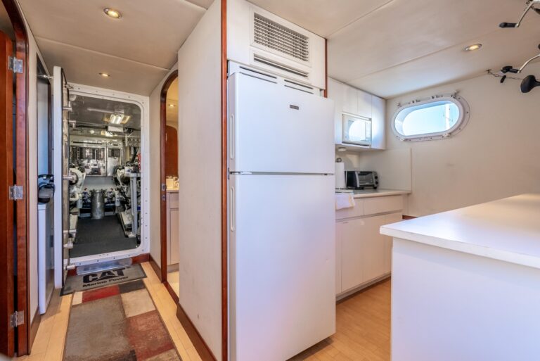 Kitchen With Engine Area