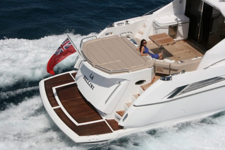 LA BELLINI - Aft Deck