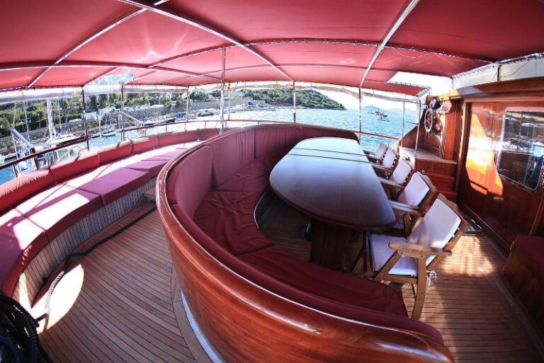 LA FINALE - Aft deck