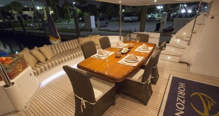LA MANGUITA - Aft deck