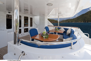 LOOSE ENDS Aft deck
