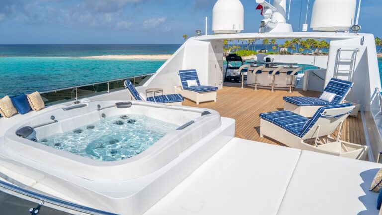 Jacuzzi On Sun Deck