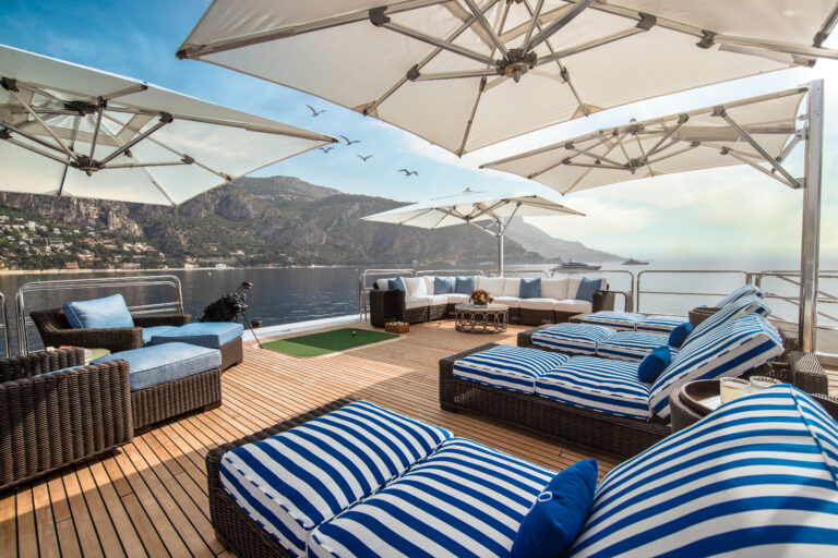 Lucky Lady Sun Deck Aft With Shade