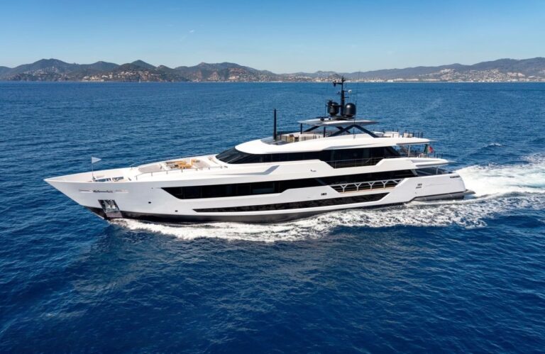 Yachts With At Anchor Stabilisers