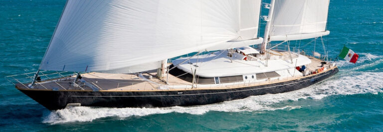 Luxury yacht Silvana