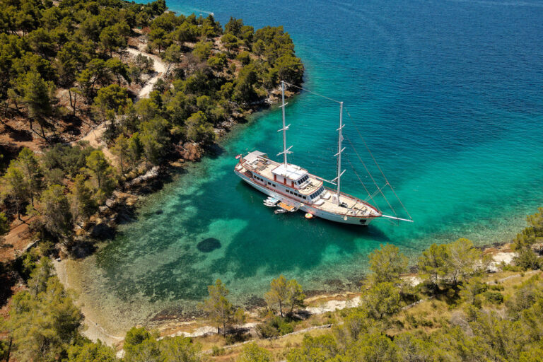 Aerial View In A Bay