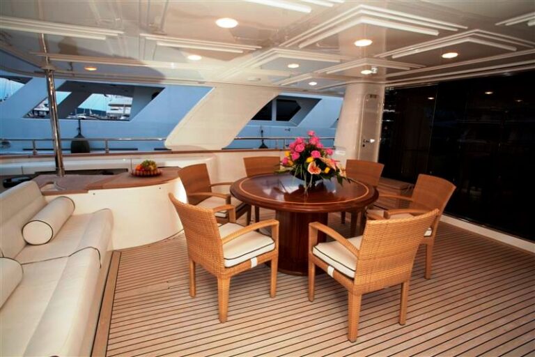 MARIA II of London - Aft Deck