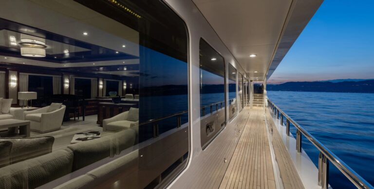 Sidedeck With Sea Views