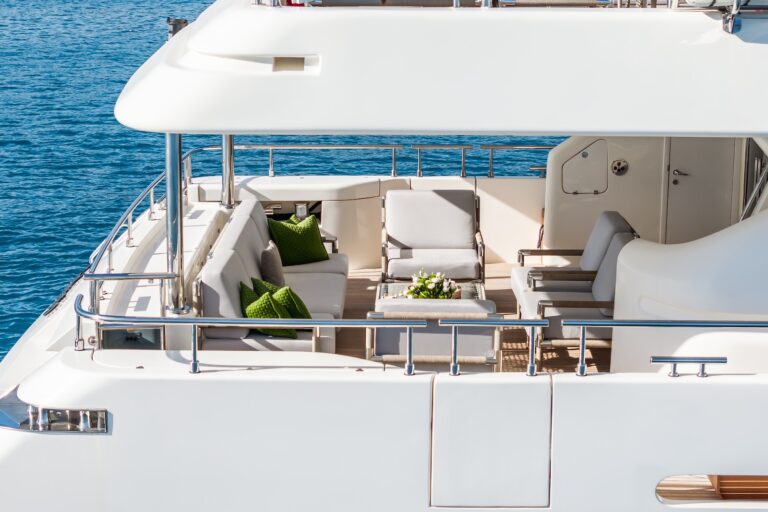 Aft Deck Seating Area