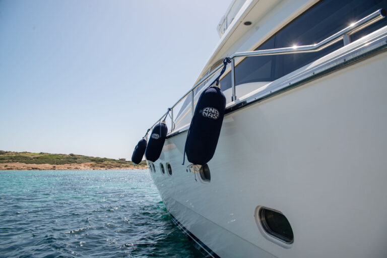 MY ANANAS - Anchored on charter