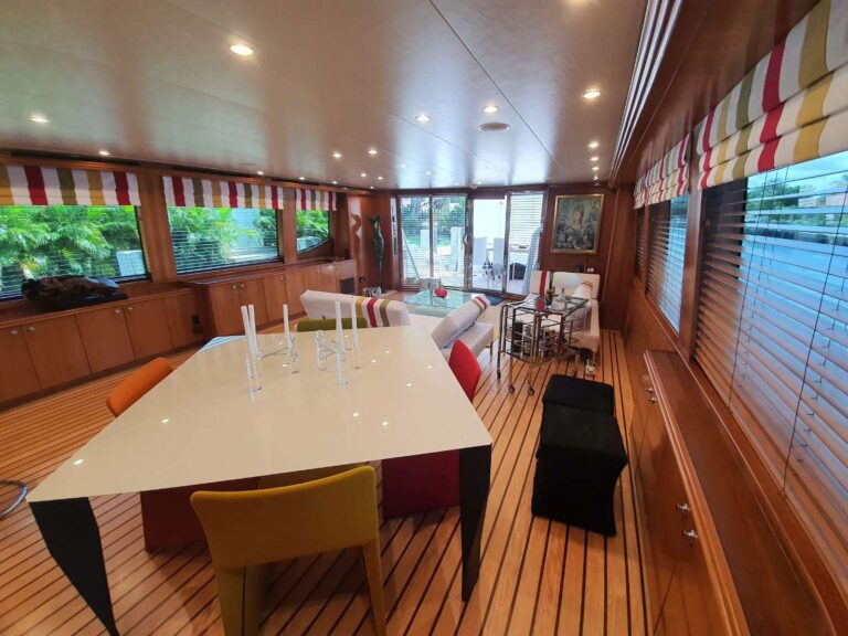 Dining Area In The Saloon