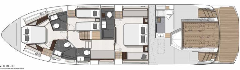 Lower deck layout