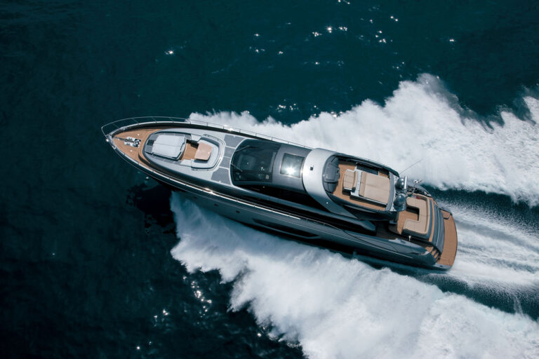 Aerial Shot While Underway