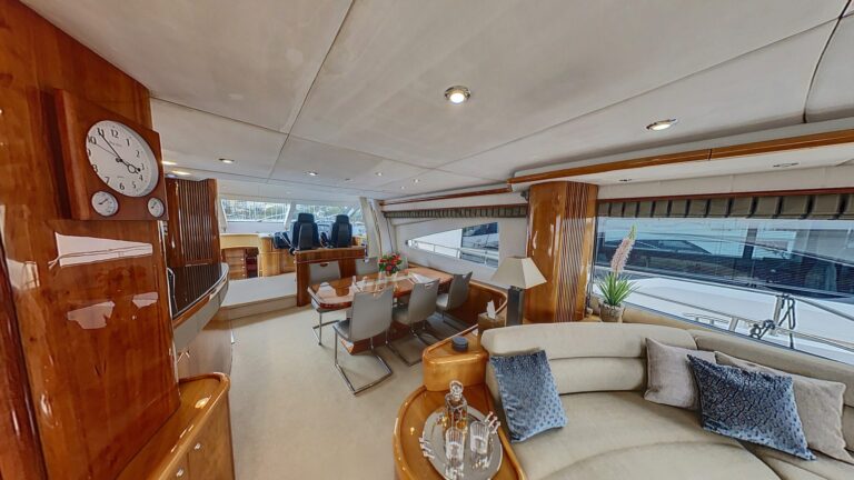 Main salon view forward