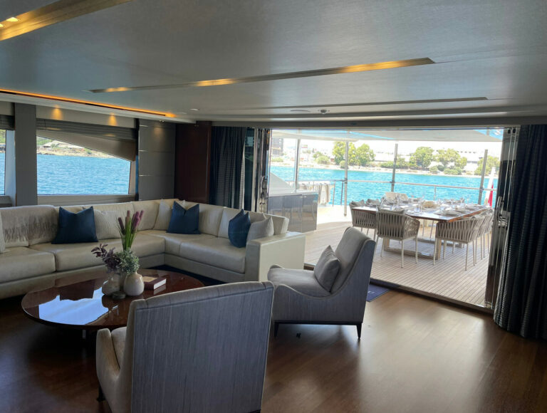 Saloon Looking Aft