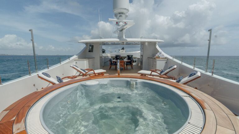 Jacuzzi On Sun Deck