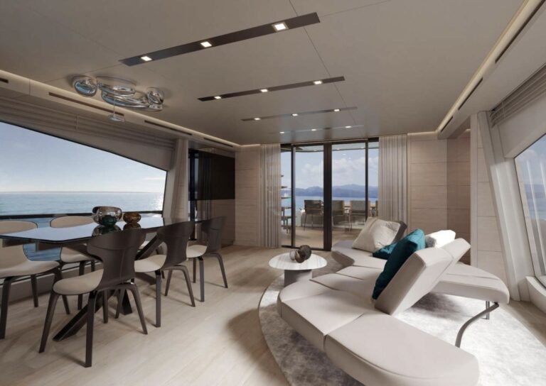 Main Salon View Aft