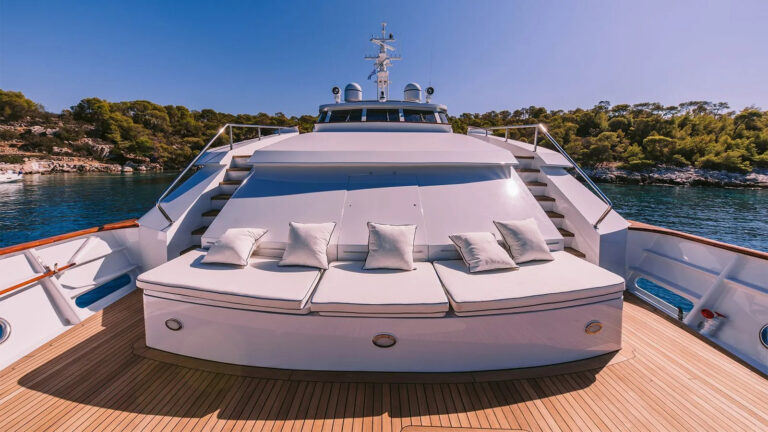 Bow Sunbathing Area
