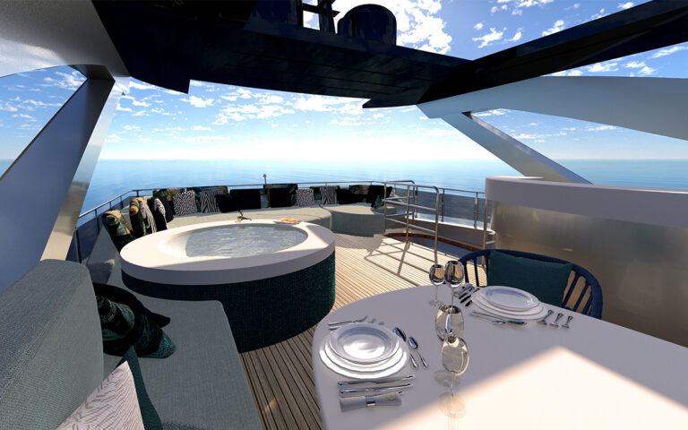 Upper Deck Jacuzzi