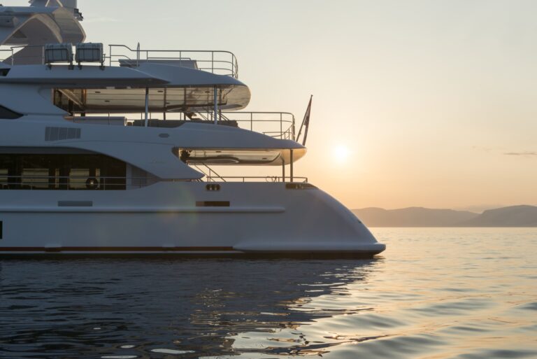 Close Up Of The Aft Decks