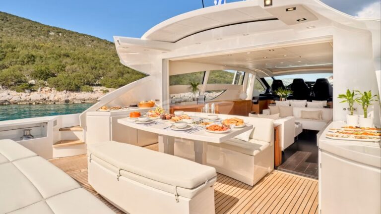 Exterior Dining Area With Sea Views