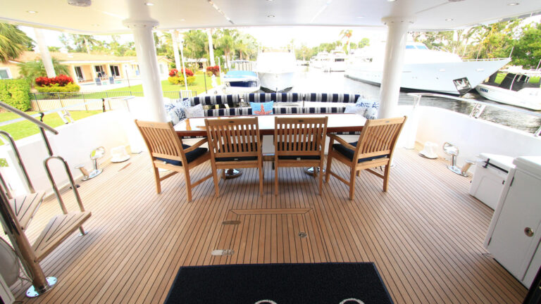 Aft Deck Dining