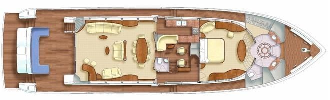 MY SIXTY SIX - Main deck layout
