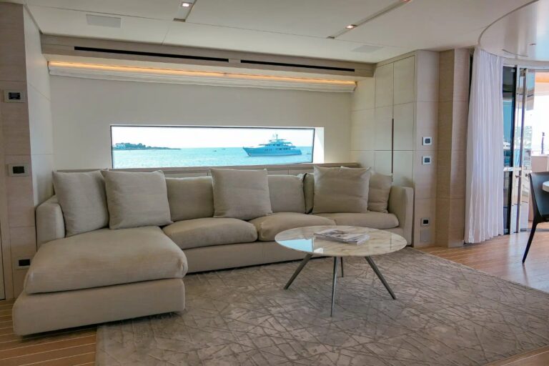 Interior Relaxation Area With Sea Views