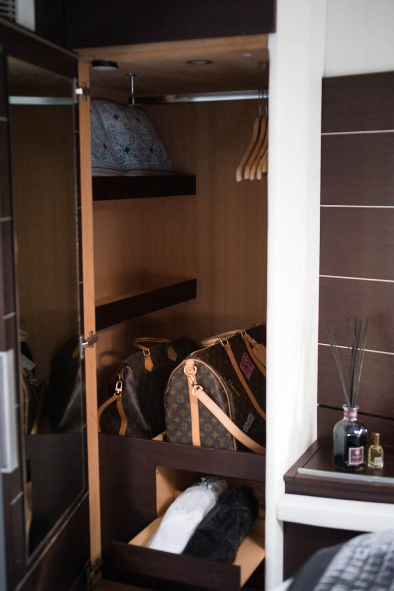 ZEUS Interior - Master Cabin Wardrobe