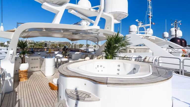 Jacuzzi On Sun Deck