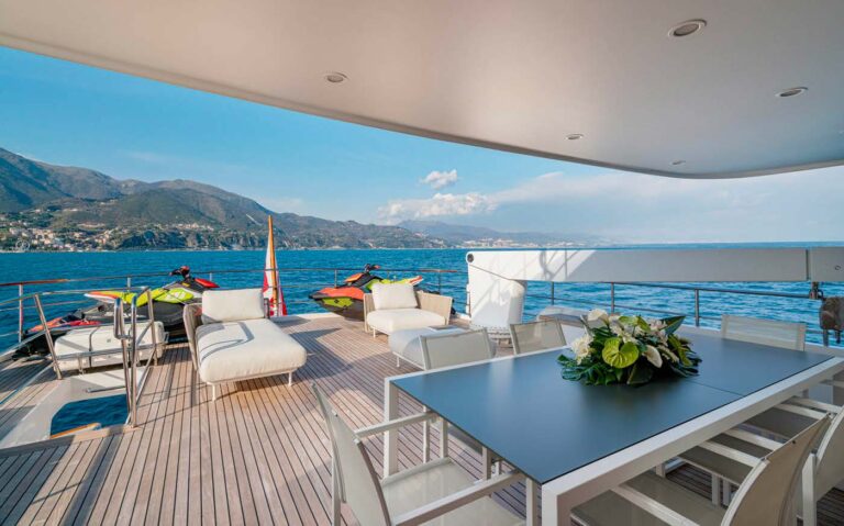 Sun Deck Dining Area