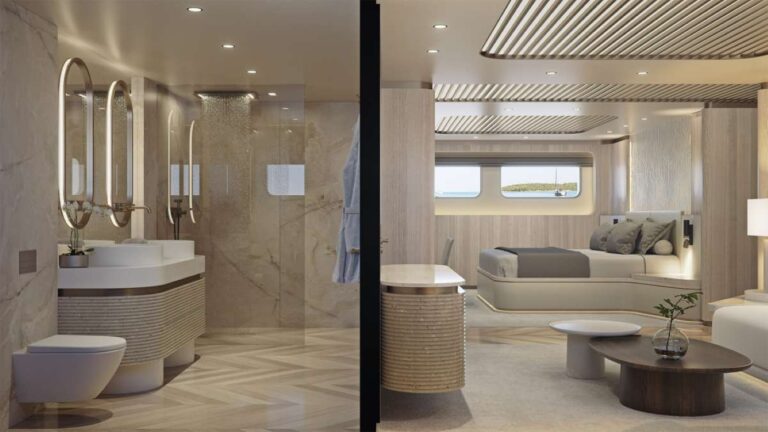 Master Stateroom With Bathroom
