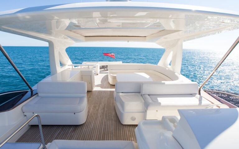 Motor Yacht IGELE - Sundeck view aft