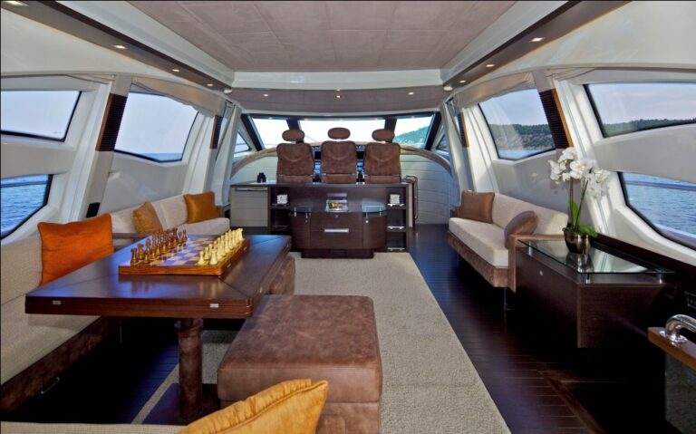 Motor Yacht THEA - Salon looking forward
