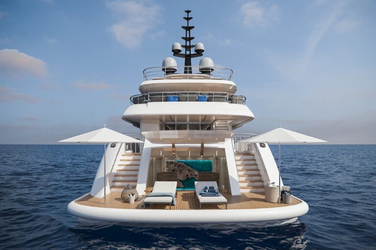 Motor yacht Bilgin 156 - aft