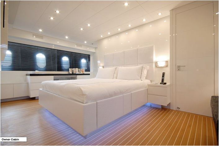 Motor yacht FRIDAY - Master Cabin