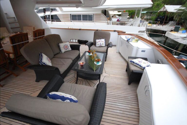 Motor yacht HULYA - Aft Deck
