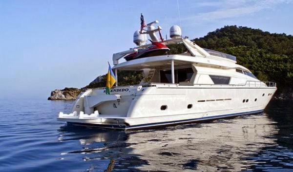 Motor yacht SPLENDIDO - Aft View