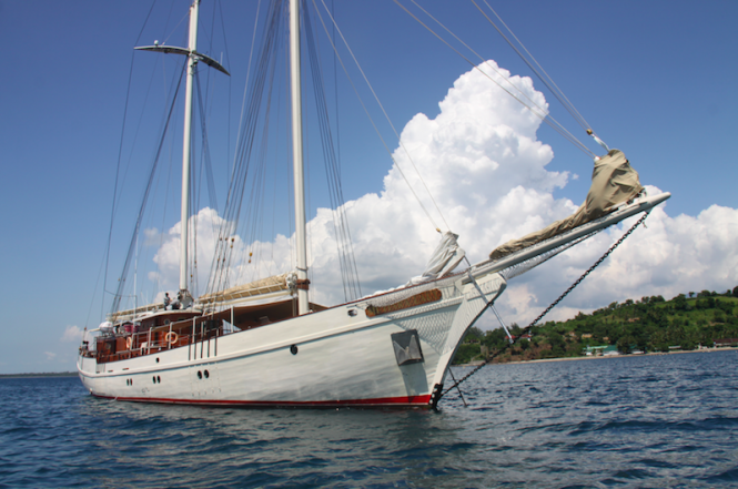 Mutiara Laut phinis bow