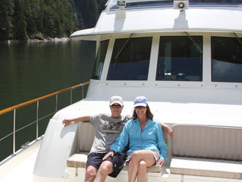 NORTHERN LIGHT foredeck