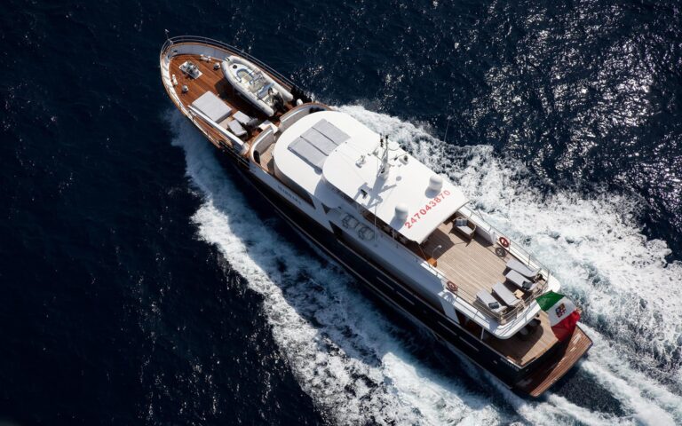 Ocea Motor Yacht PERSUADER - Aerial View