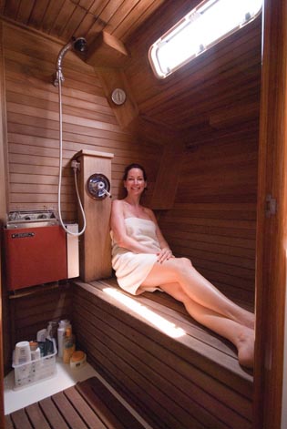 PAtient Falcon Sauna